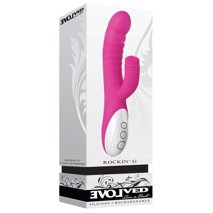 Vibrador Punto G Evolved Rockin G Rosa 1