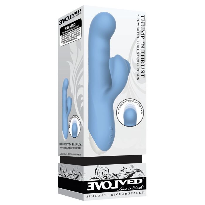 Vibrador Punto G Evolved Azul 1