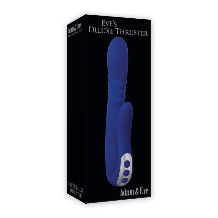 Vibrador Punto G Adam & Eve Deluxe Thruster Azul 1