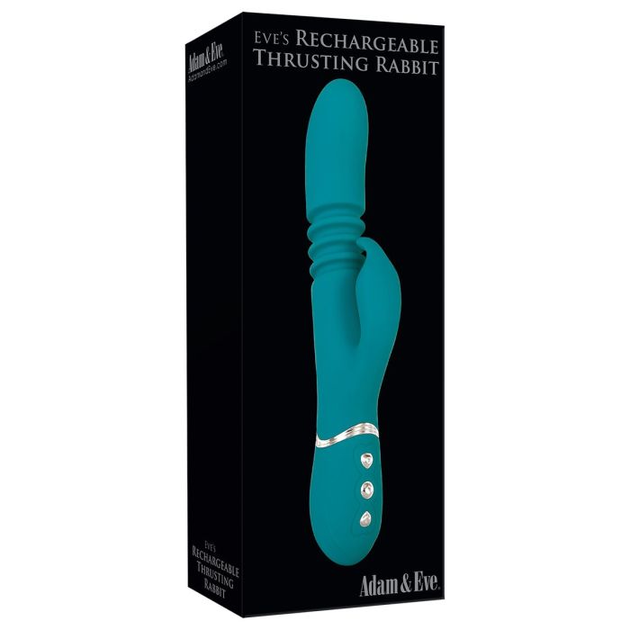 Vibrador Punto G Adam & Eve Rabbit Azul 1