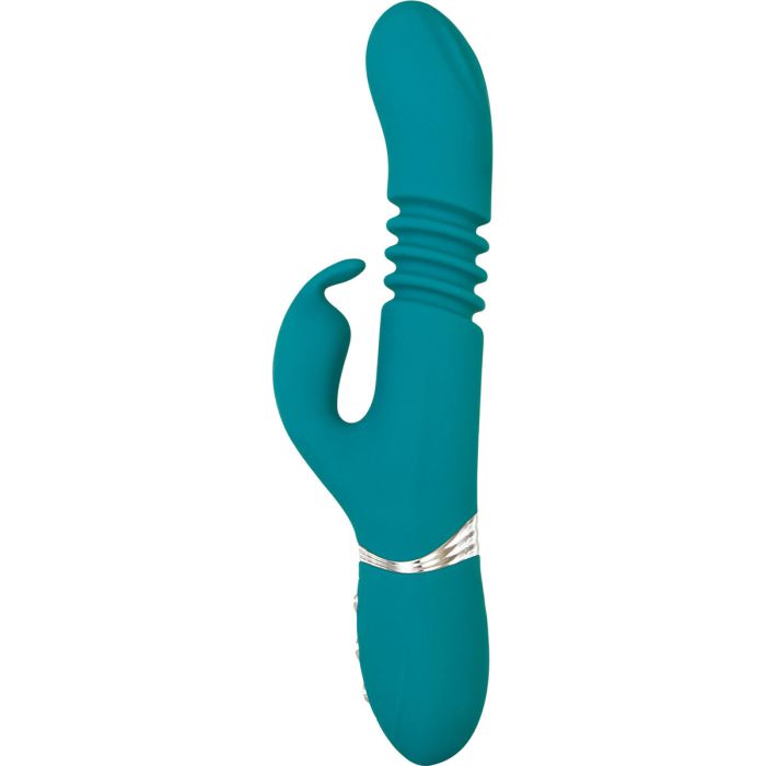 Vibrador Punto G Adam & Eve Rabbit Azul 4