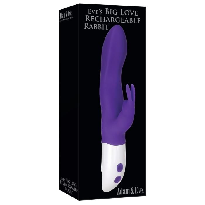 Vibrador Punto G Adam & Eve Rabbit Morado 1