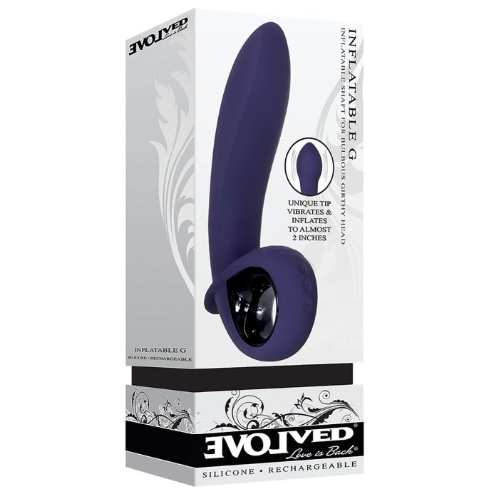 Vibrador Punto G Evolved Morado 1