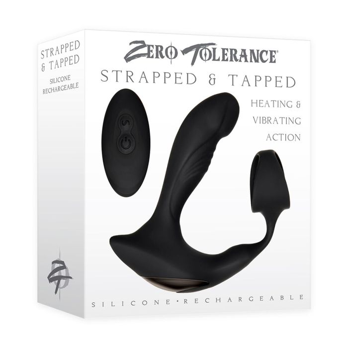 Vibrador Anal Negro Zero Tolerance Negro 5