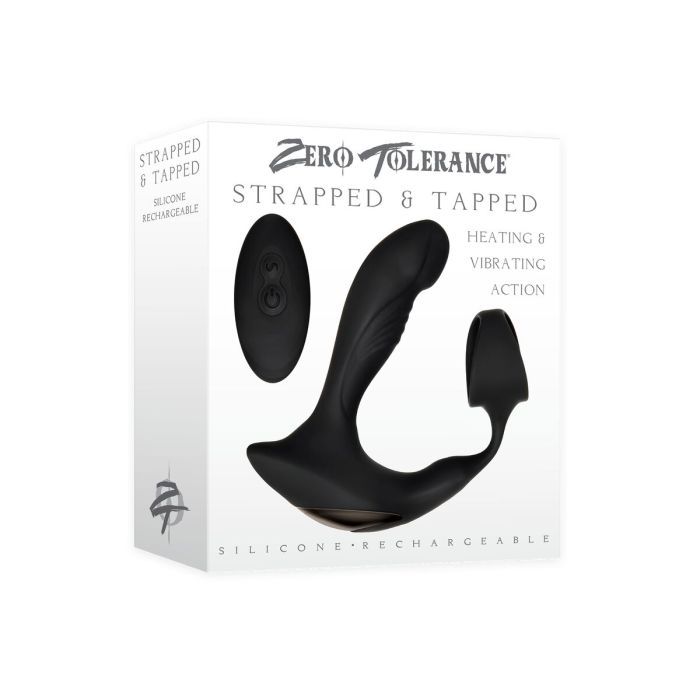 Vibrador Anal Negro Zero Tolerance Negro 2