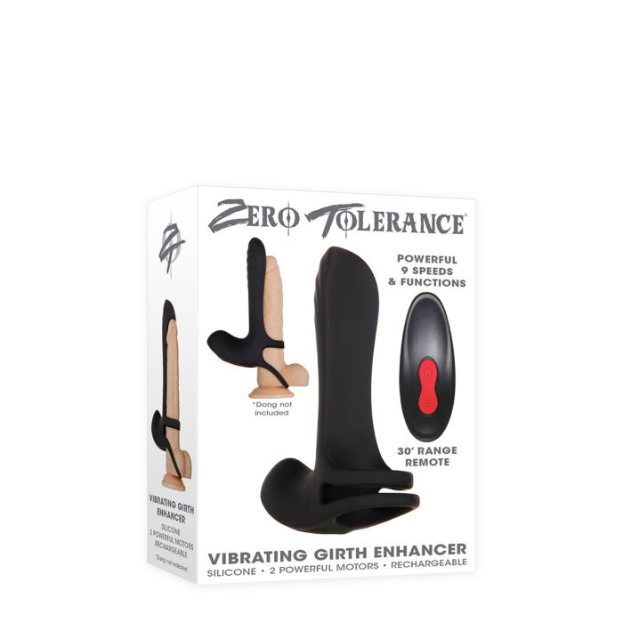 Vibrador para Parejas Zero Tolerance Negro 3