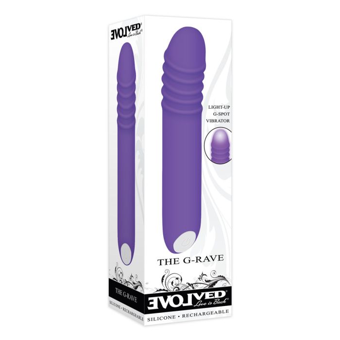 Vibrador Punto G Evolved Morado 12