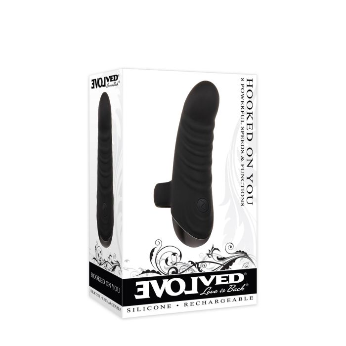 Anillo Vibrador para Dedos Evolved Hooked 5