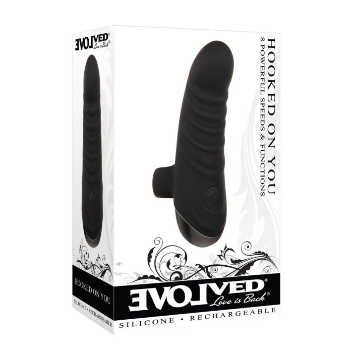 Anillo Vibrador para Dedos Evolved Hooked 2