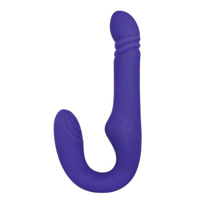 Consolador de Doble Penetración Adam & Eve Ultimate Thrusting Strapless Morado