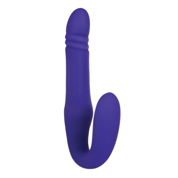 Consolador de Doble Penetración Adam & Eve Ultimate Thrusting Strapless Morado 5