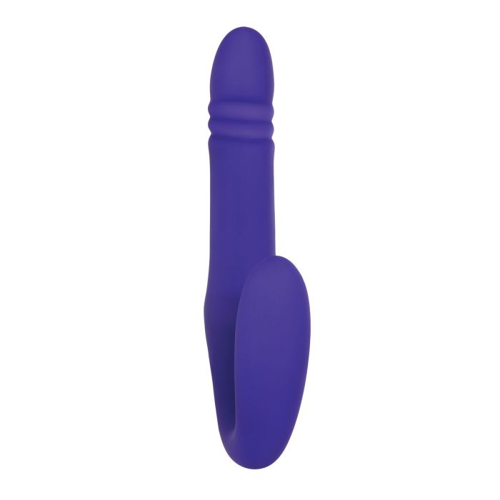 Consolador de Doble Penetración Adam & Eve Ultimate Thrusting Strapless Morado 6