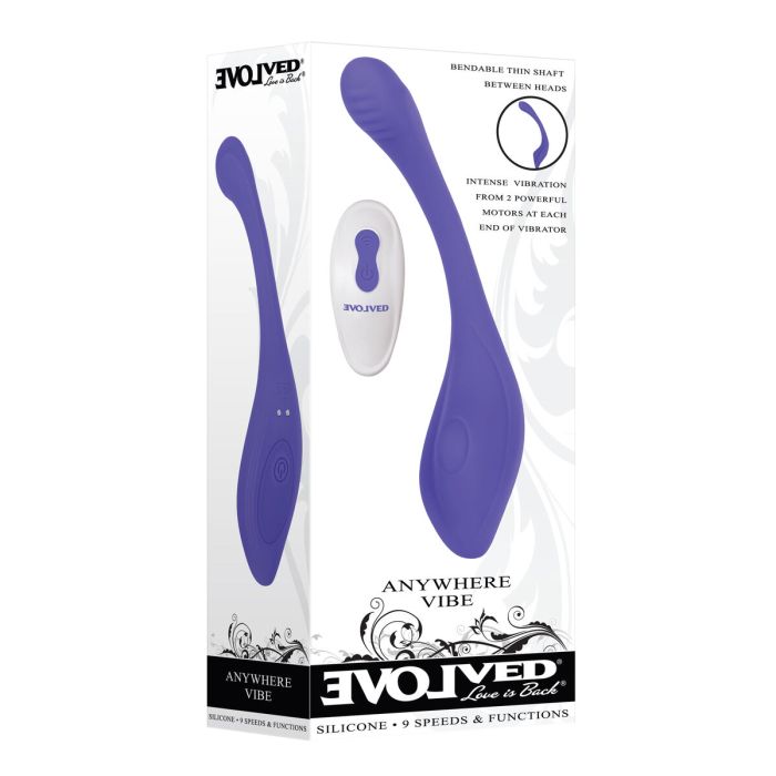 Vibrador Doble Estimulación Evolved Morado 4