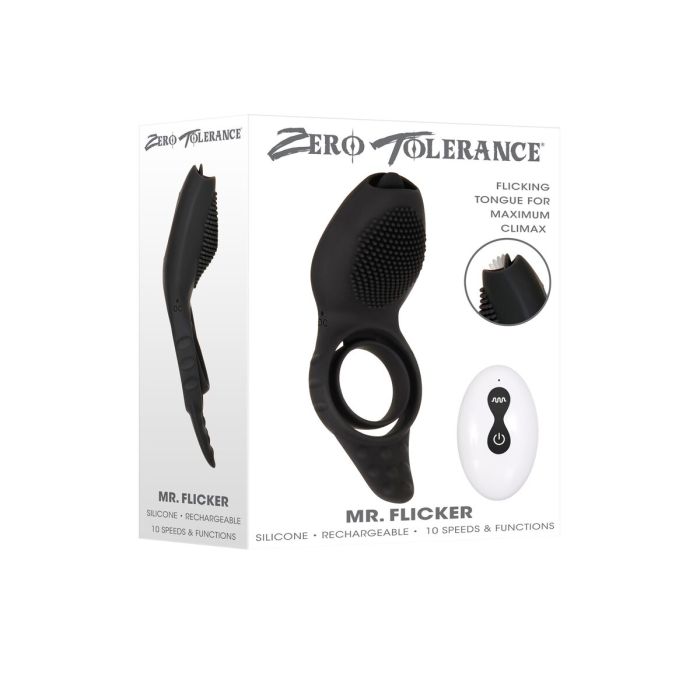 Anillo para el Pene Zero Tolerance Negro 2