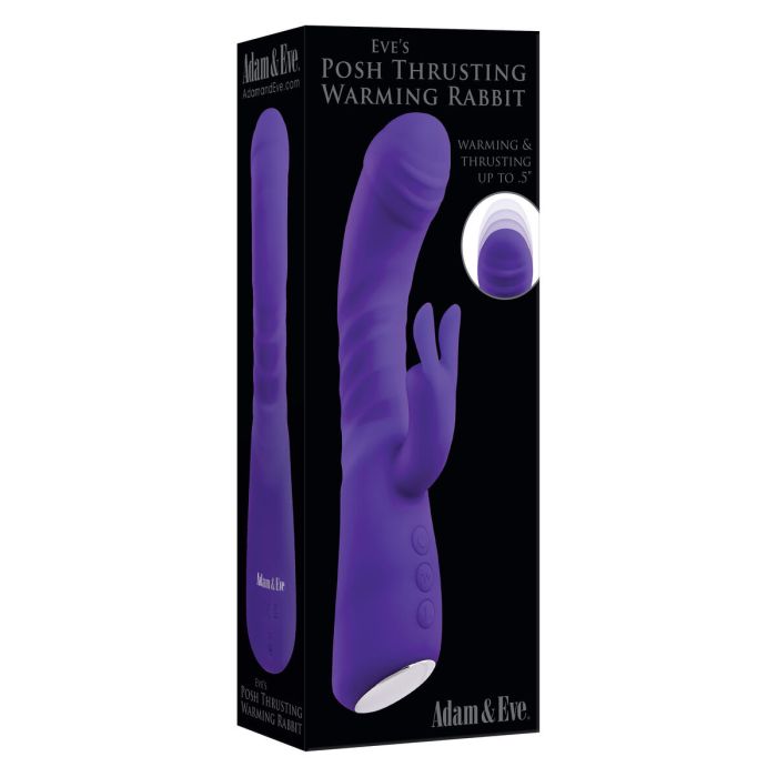 Vibrador Punto G Adam & Eve Rabbit Morado 1