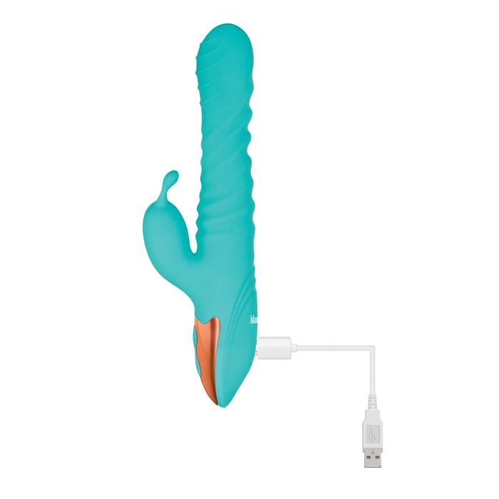 Vibrador Punto G Adam & Eve Rabbit Verde 2