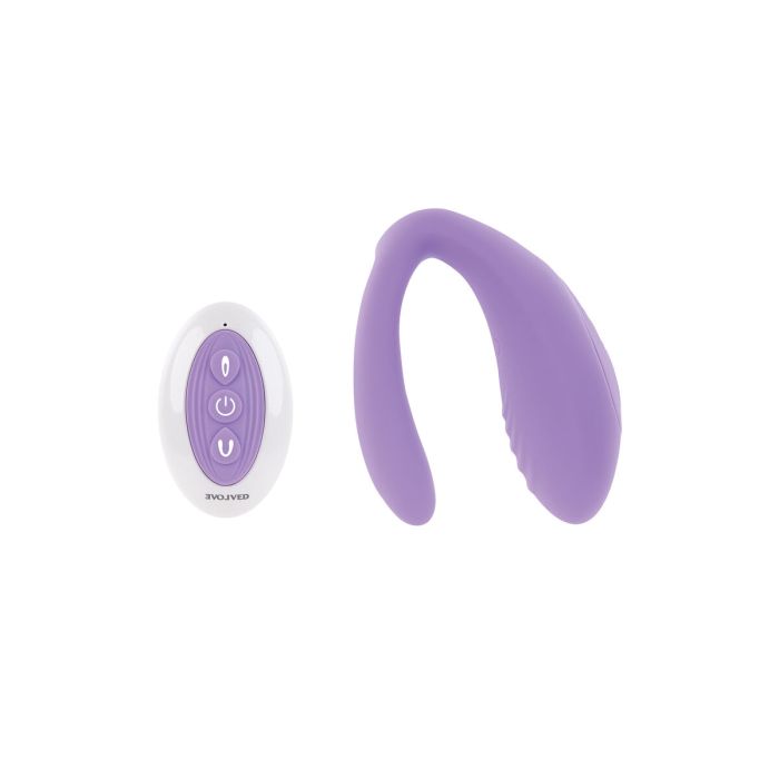 Vibrador Doble Estimulación Evolved Morado 21