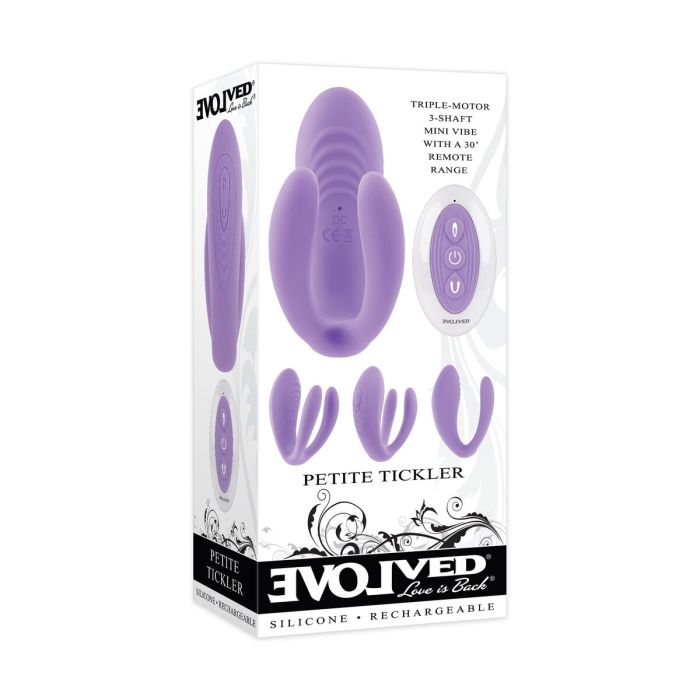 Vibrador Doble Estimulación Evolved Morado 4