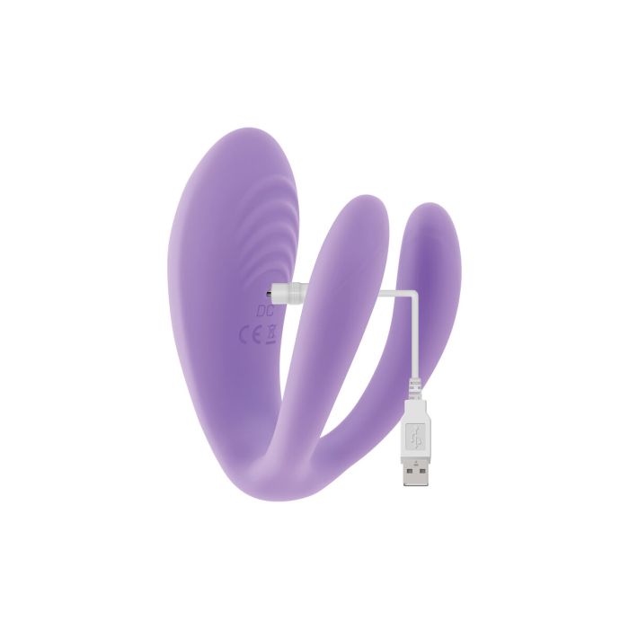 Vibrador Doble Estimulación Evolved Morado 30