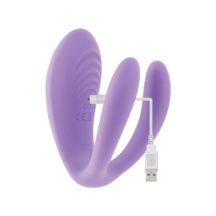 Vibrador Doble Estimulación Evolved Morado 26