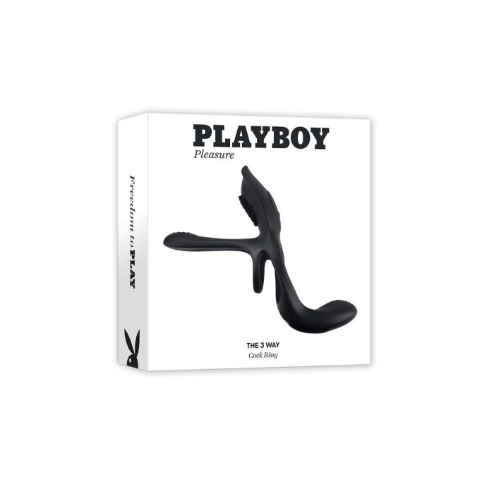 Anillo para el Pene Playboy Negro 2