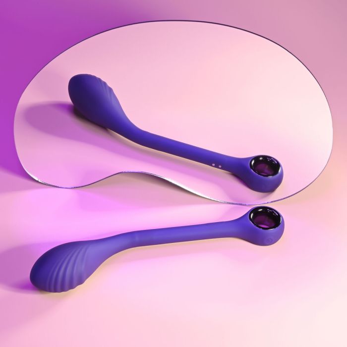 Vibrador Punto G Playboy Morado 4