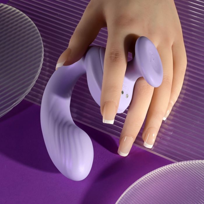 Vibrador Punto G Playboy Morado 3