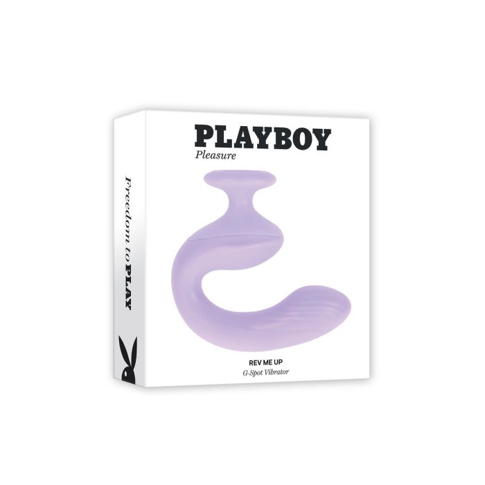 Vibrador Punto G Playboy Morado 1