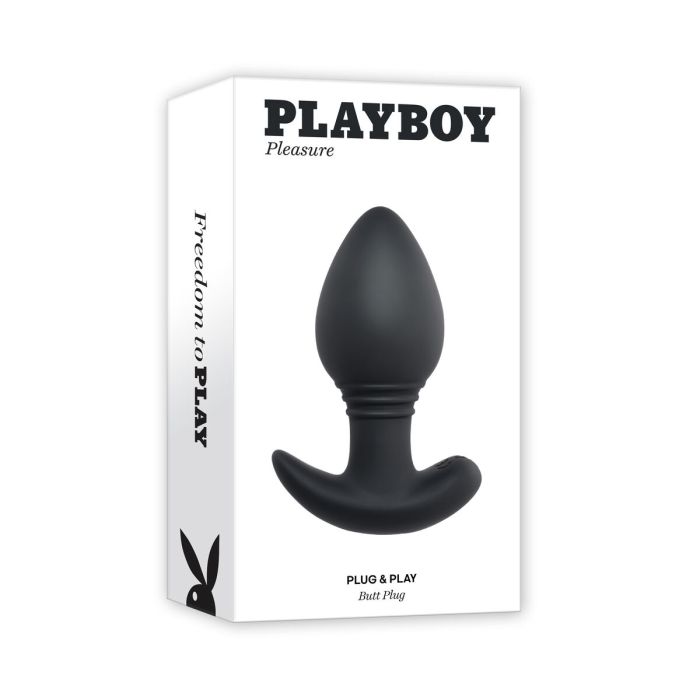 Plug Anal Playboy Plug & Play Negro 2