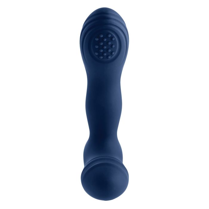 Vibrador Anal Negro Playboy Azul 18