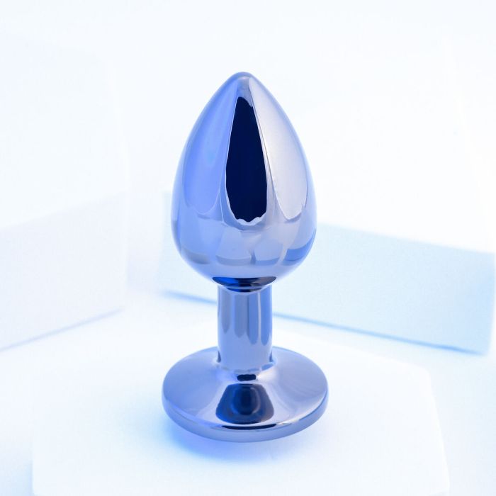 Plug Anal Playboy Plateado (6,3 cm) 2