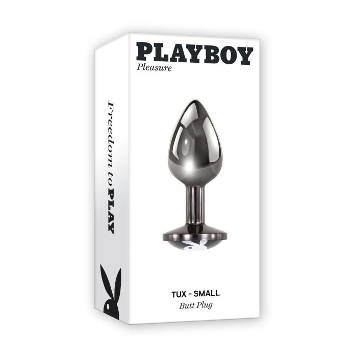 Plug Anal Playboy Plateado (6,3 cm) 3