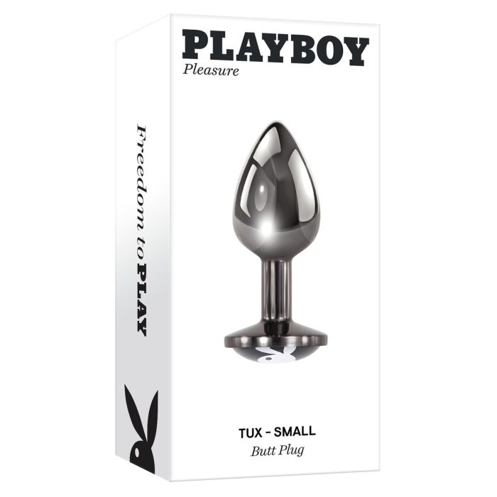 Plug Anal Playboy Plateado (6,3 cm) 1