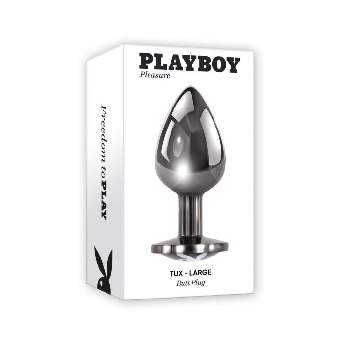 Plug Anal Playboy Plateado 2