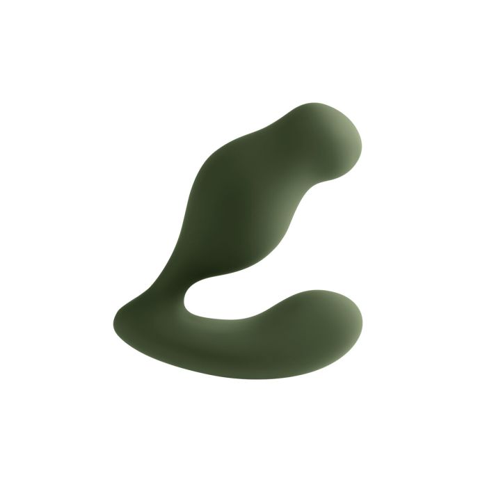 Vibrador Anal Negro Zero Tolerance Verde 18