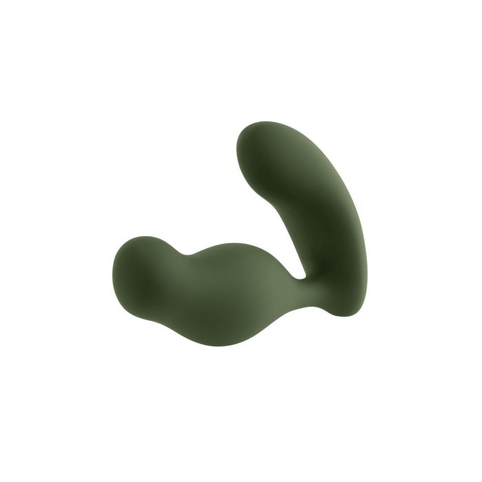 Vibrador Anal Negro Zero Tolerance Verde 10