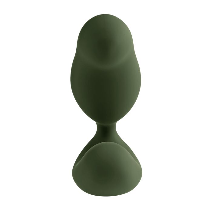 Vibrador Anal Negro Zero Tolerance Verde 8