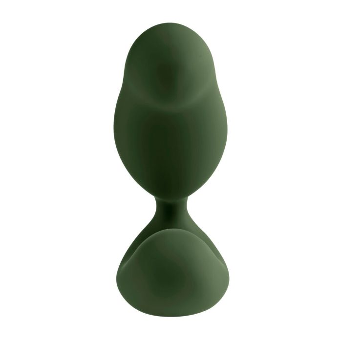 Vibrador Anal Negro Zero Tolerance Verde 7