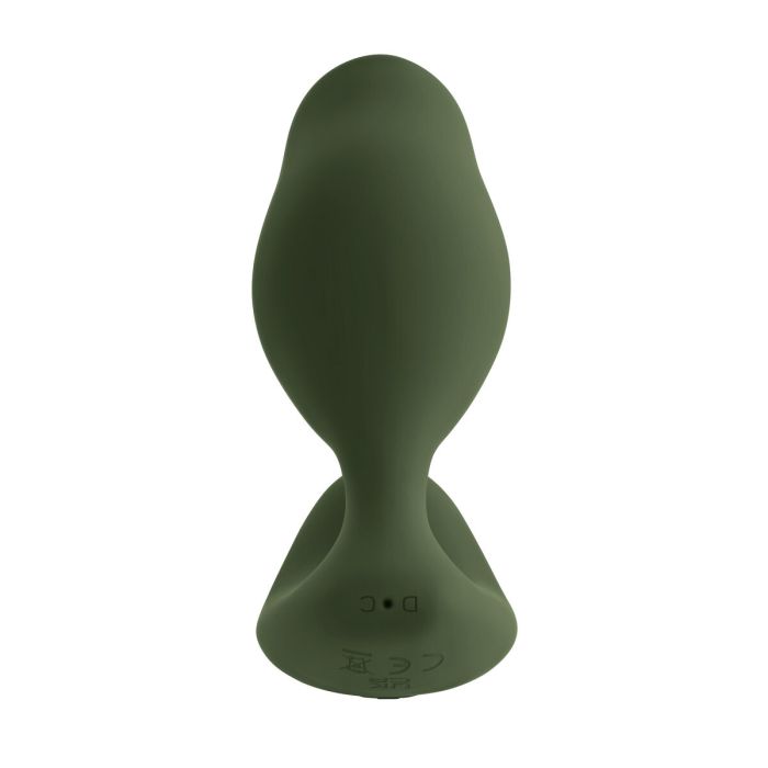 Vibrador Anal Negro Zero Tolerance Verde 6