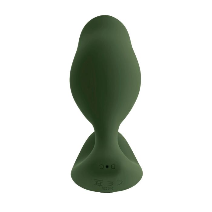 Vibrador Anal Negro Zero Tolerance Verde 5