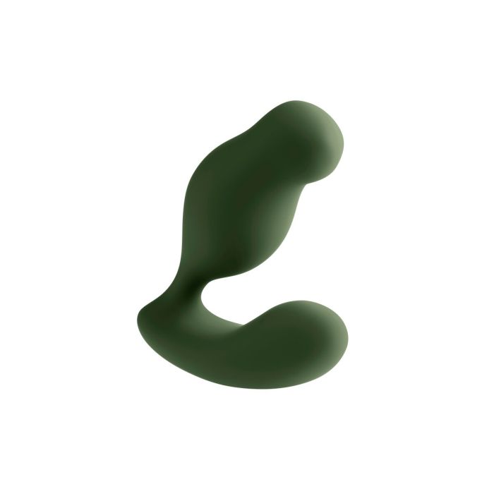 Vibrador Anal Negro Zero Tolerance Verde 25