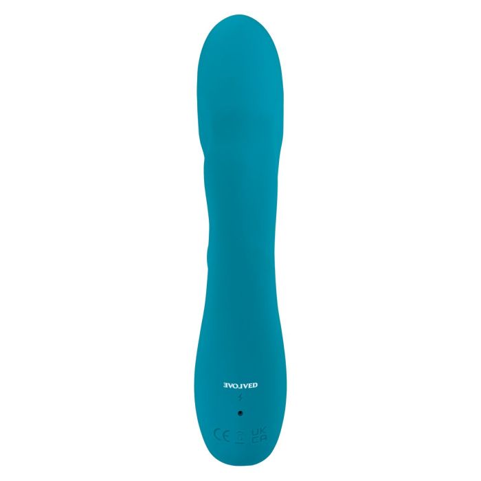 Vibrador Punto G Evolved Fierce Flicker Azul 4