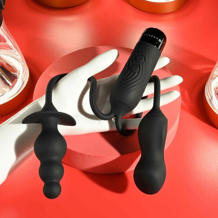 Vibrador Anal Negro Gender X Negro 11