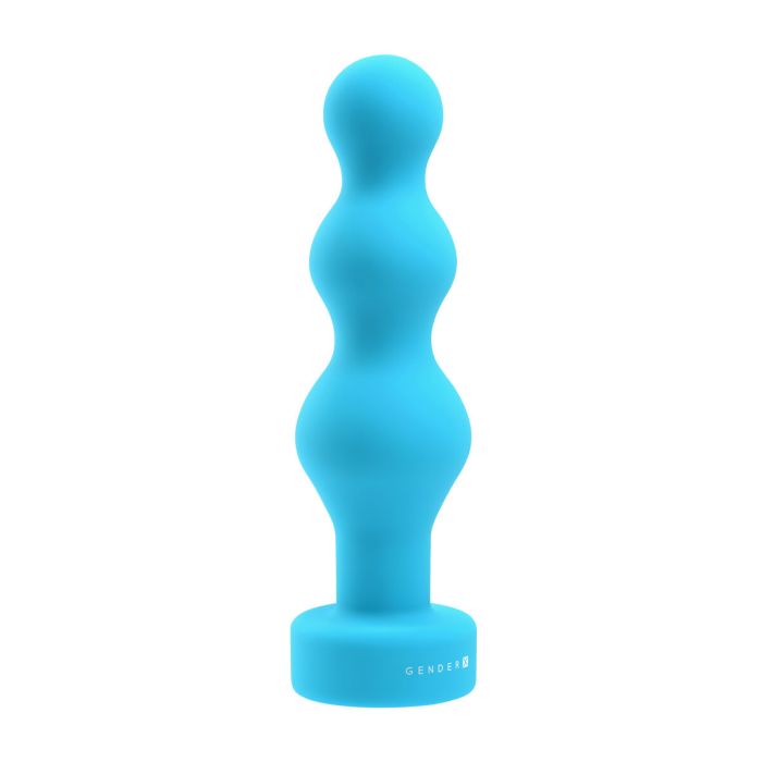 Vibrador Anal Negro Gender X Azul 13