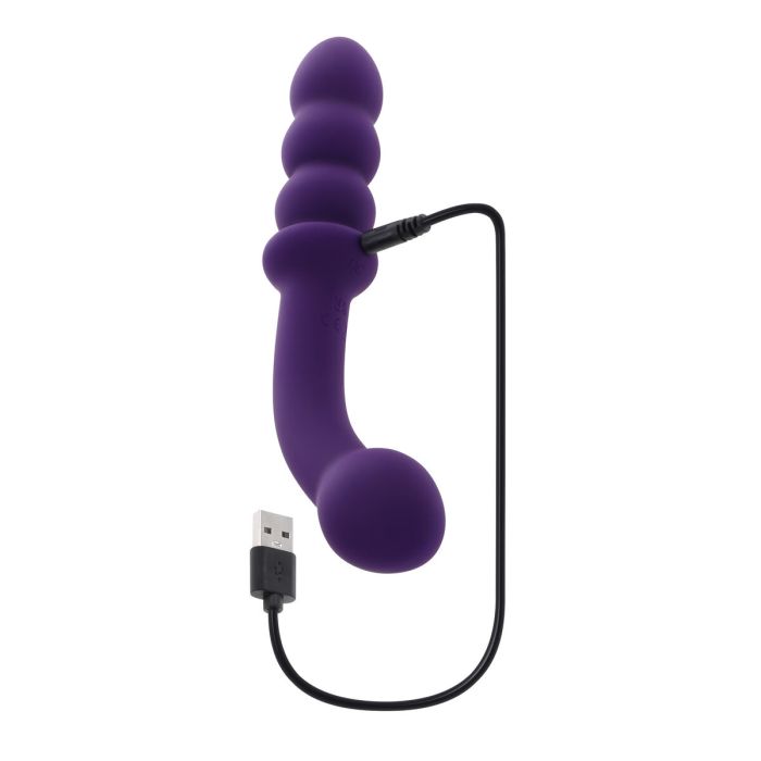 Vibrador Anal Negro Playboy Morado 4