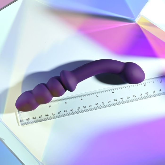 Vibrador Anal Negro Playboy Morado 9