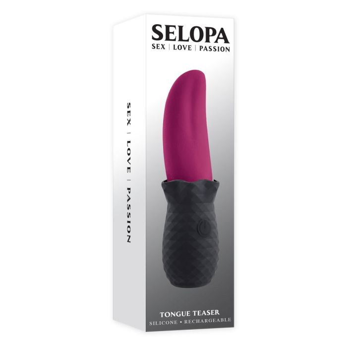 Vibrador Selopa Tonge Teaser Rosa 1