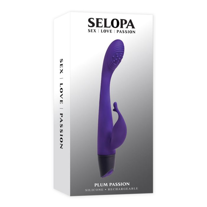 Vibrador Punto G Selopa Plum Passion Morado 1