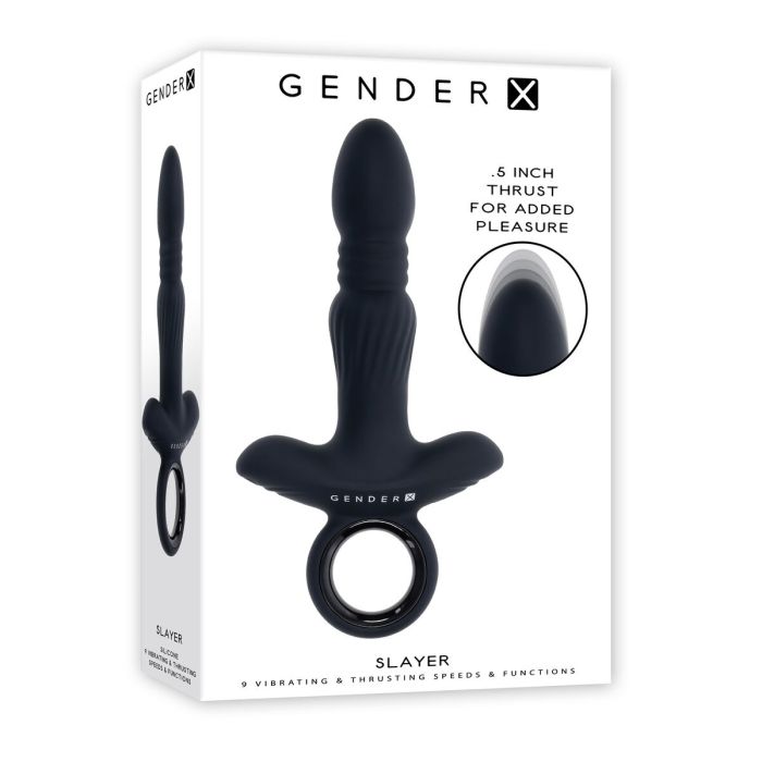 Dildo Gender X SLAYER Negro 1