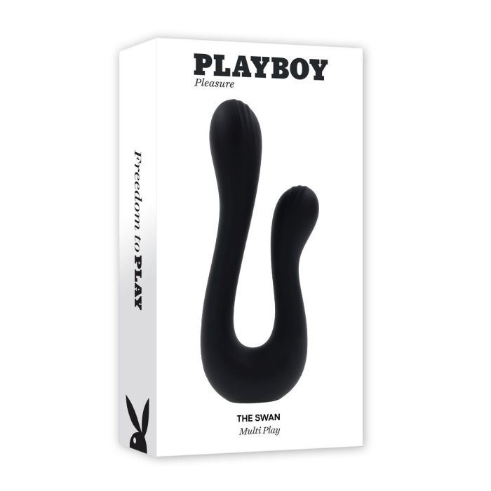 Vibrador Punto G Playboy The Swan Negro 1